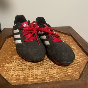 Gently used kids Adidas soccer cleats